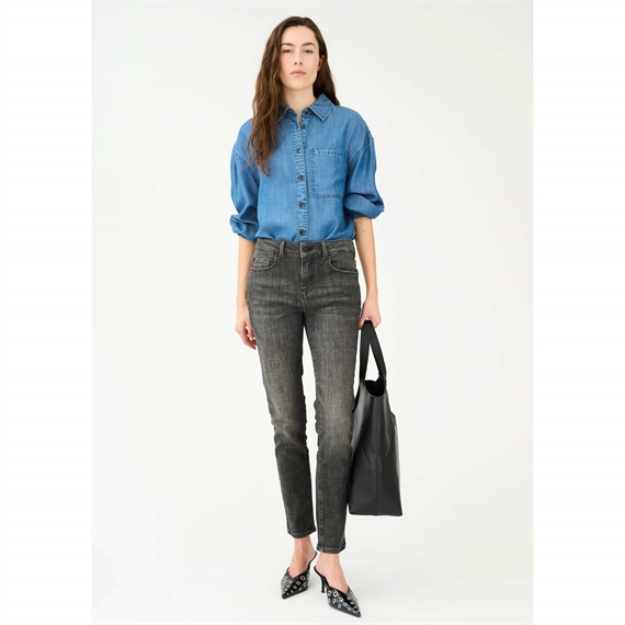Ivy Copenhagen Alexa Cropped Jeans, Wash Westport Black